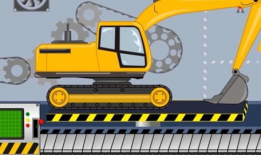 挖机漫画,工地上的欢乐与智慧